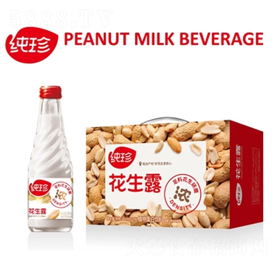 純珍花生露植物蛋白飲料245mlX12瓶