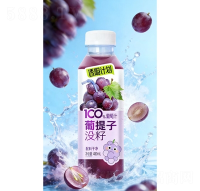 ͸��Ӌ(j��)��100%����֭480ml