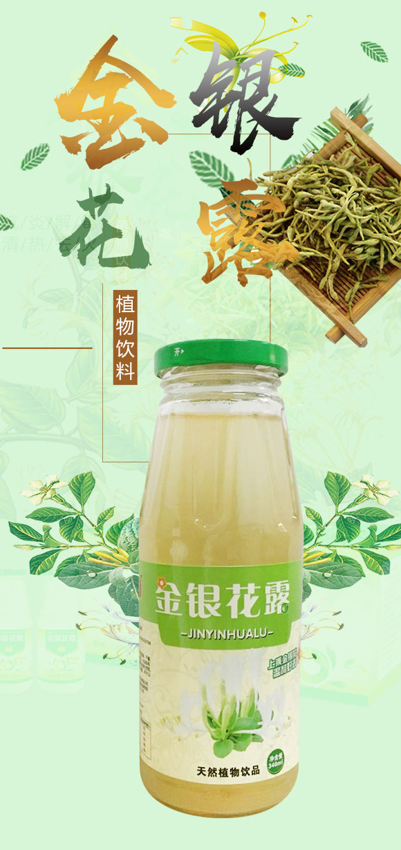 金銀花露天然植物飲品 金銀花露天然植物飲品