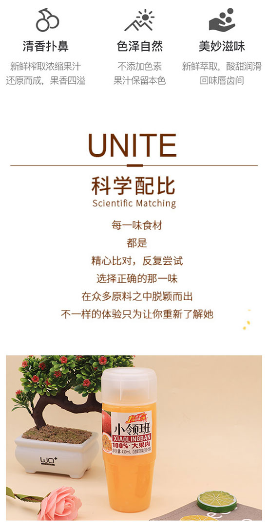 小領(lǐng)班大果肉百香果汁 小領(lǐng)班大果肉百香果汁
