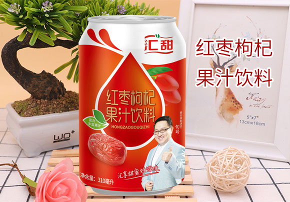 匯甜紅棗枸杞果汁飲料310ml 匯甜紅棗枸杞果汁飲料310ml