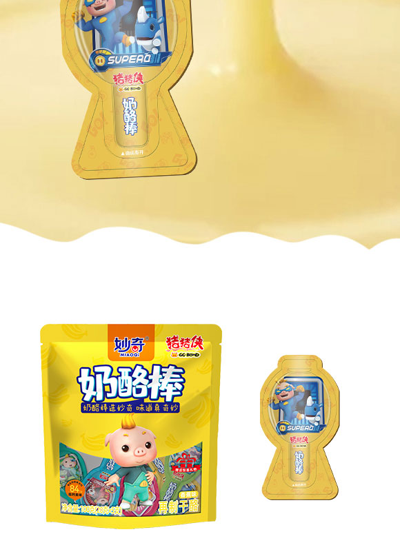 豬豬俠奶酪棒香蕉味100g 豬豬俠奶酪棒香蕉味100g