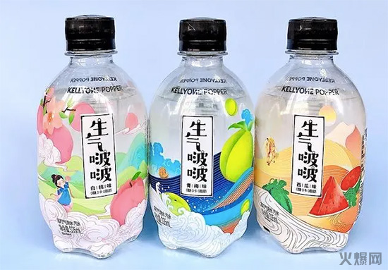 娃哈哈生氣啵啵氣泡水 娃哈哈生氣啵啵氣泡水